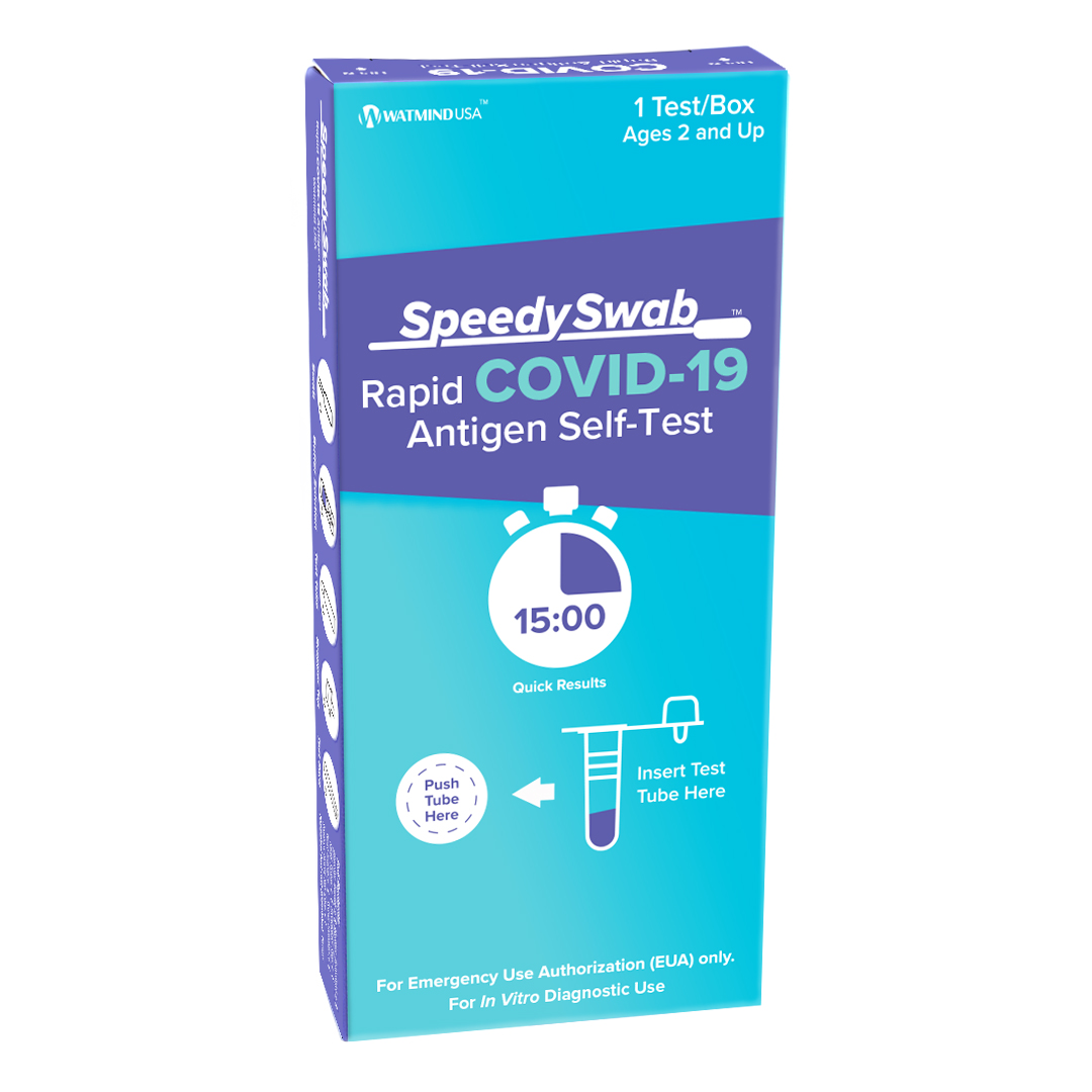 Single test COVID-19 antigen test kit for rapid at-home testing and accurate detection of coronavirus infection